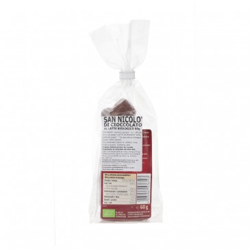 NIKOLAUS DI CIOCCOLATO BIO BICOLOR.60G