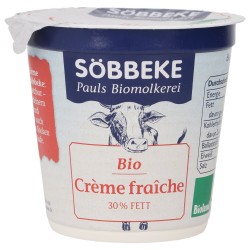 CREME FRAICHE 30% BIOLAND 150G SOBB.