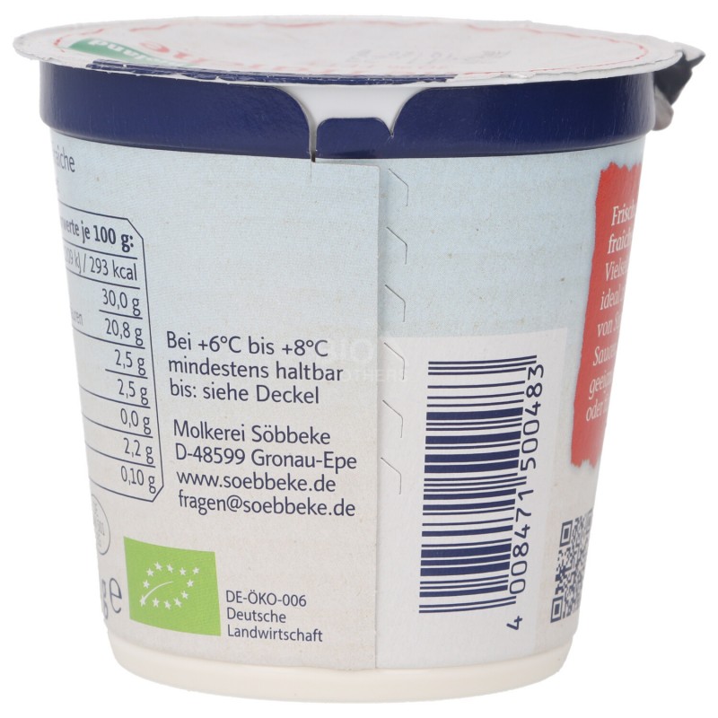 CREME FRAICHE 30% BIOLAND 150G SOBB.
