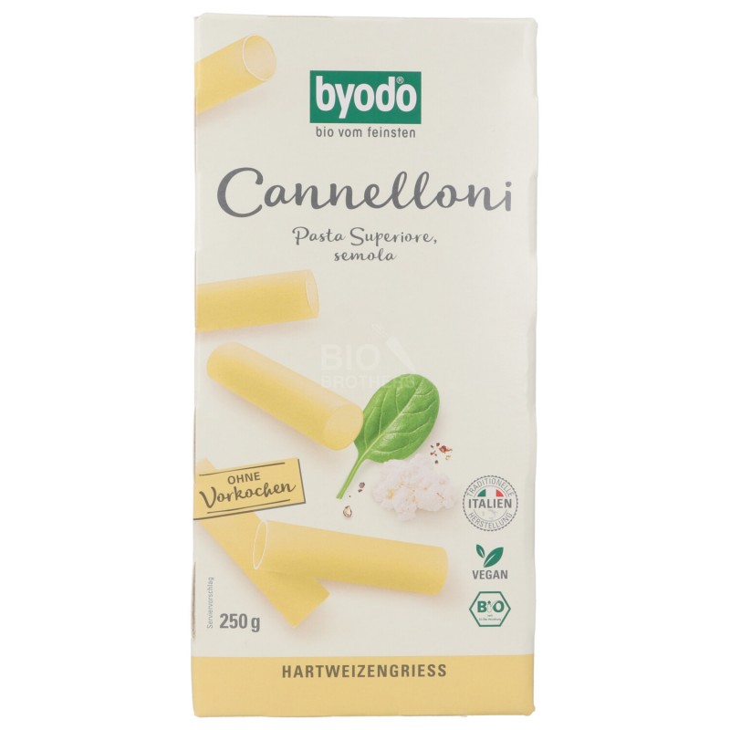 Cannelloni Biologici pasta di grano duro