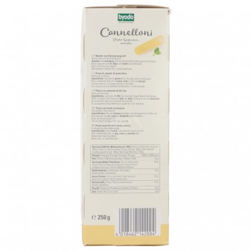 Cannelloni Biologici pasta di grano duro Cannelloni Biologici pasta di grano duro