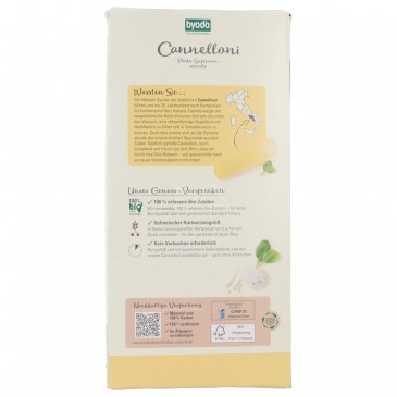 Cannelloni Biologici pasta di grano duro Cannelloni Biologici pasta di grano duro