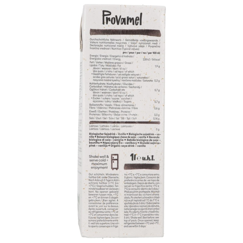 Soya drink vaniglia Bio