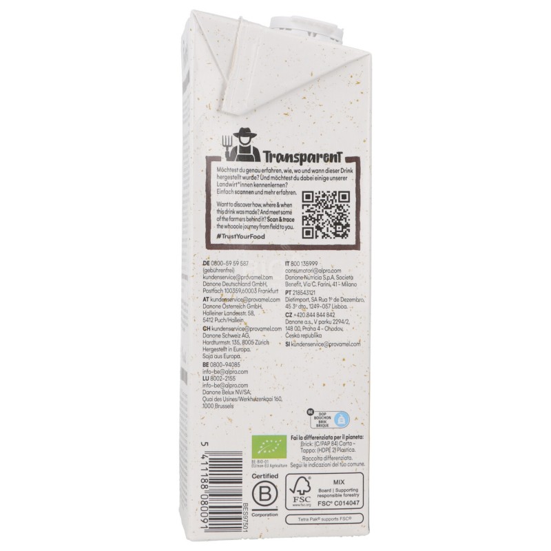 Soya drink vaniglia Bio