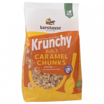 KRUNCHY CARAMELLO SALATO BIO 500G BARN. KRUNCHY CARAMELLO SALATO BIO 500G BARN.