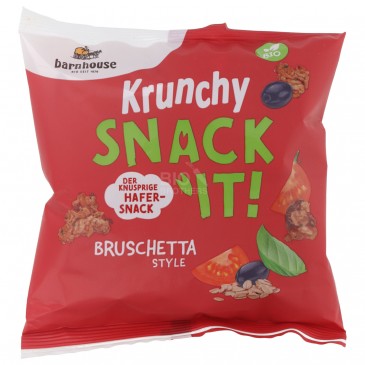 KRUNCHY SNACK BRUSCHETTA STYLE BIO 150G KRUNCHY SNACK BRUSCHETTA STYLE BIO 150G
