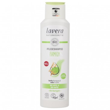 SHAMPOO RIPARATORE FAMILY ALLA MELA E QUINOA BIO 250ML LAVERA SHAMPOO RIPARATORE FAMILY ALLA MELA E QUINOA BIO 250ML LAVERA