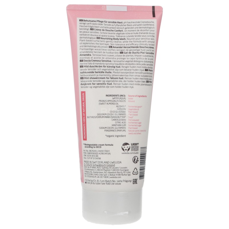 Doccia cremosa alla mandorla