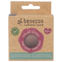 SPUGNETTA COSMETICA NATURAL KONJAC GREEN 1PZ