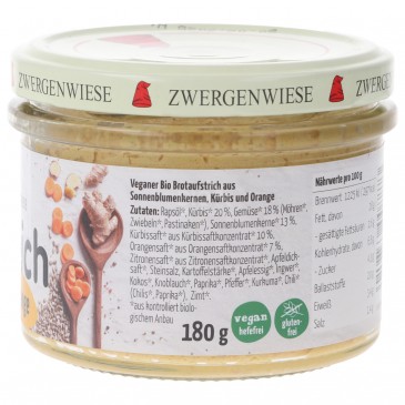 SALSA SPALMAB.ZUCCA&ARANCIO BIO.VEG.180G SALSA SPALMAB.ZUCCA&ARANCIO BIO.VEG.180G