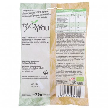 CARAMELLE ZENZERO BIO 75G