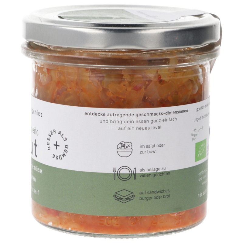 CRAUTI SMOKEY JALAPEGNO NON.PAST.BIO 210G