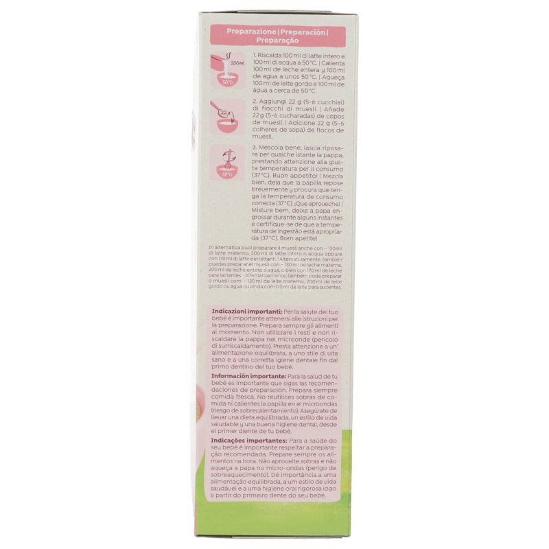 Muesli pappa bio per bebè