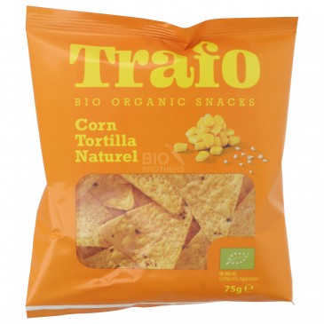 Tortilla Chips mais al naturale Biologiche busta piccola Tortilla Chips mais al naturale Biologiche busta piccola