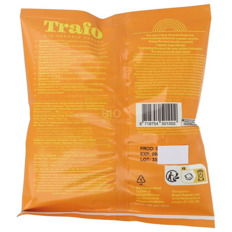 Tortilla Chips mais al naturale Biologiche busta piccola