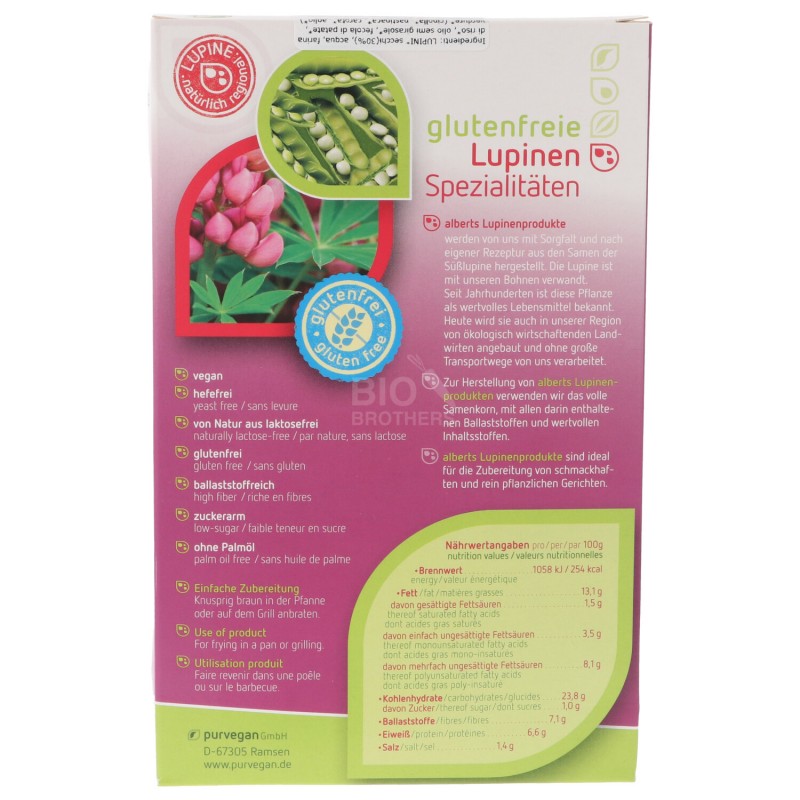 STEAK AI LUPINI 200G PURVEGAN