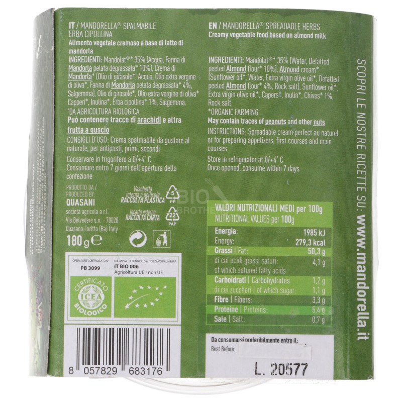 Spalmabile con Erba Cipollina