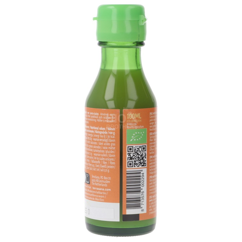 SUCCO DI YUZU BIOLOGICO 100ML TERRASANA