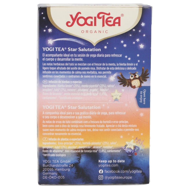 INFUSO STAR SALUTATION 17FILTR.YOGITEA