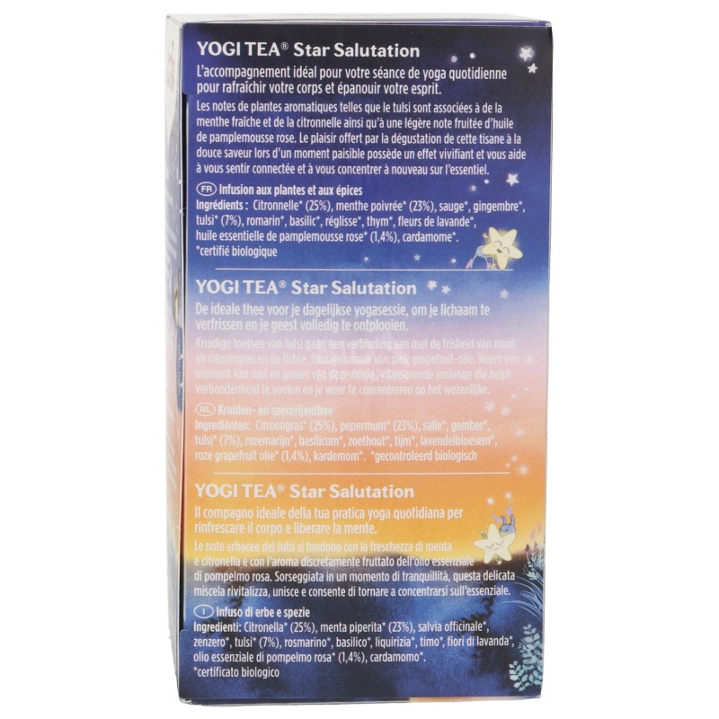 INFUSO STAR SALUTATION 17FILTR.YOGITEA