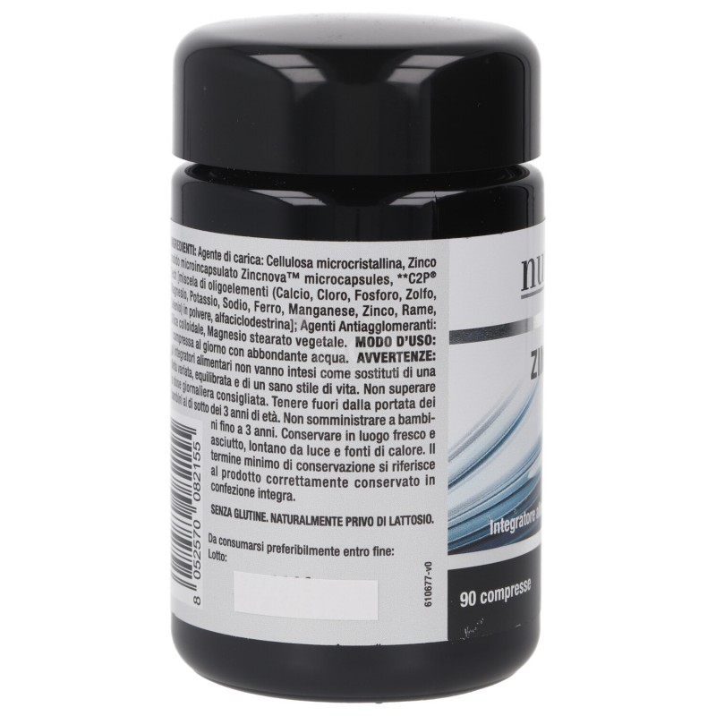 Zincolip Zn integratore alimentare a base di Zinco in compresse