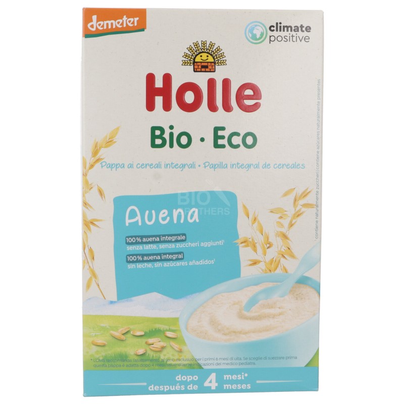 Pappa di Avena biologica per neonati dal quarto mese