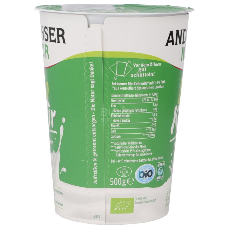 Kefir di Latte da bere biologico con