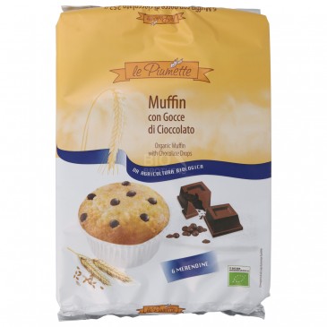 MUFFIN GOCCE CIOCC. 6X42GR PIUMETTE MUFFIN GOCCE CIOCC. 6X42GR PIUMETTE