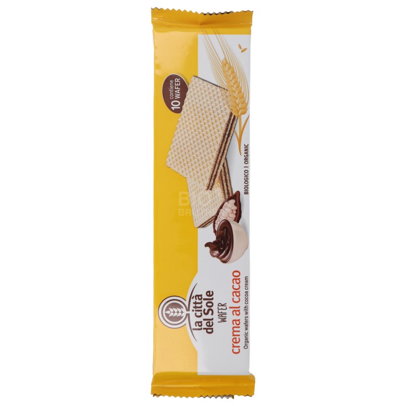 WAFER CREMA CACAO BIO 125GR