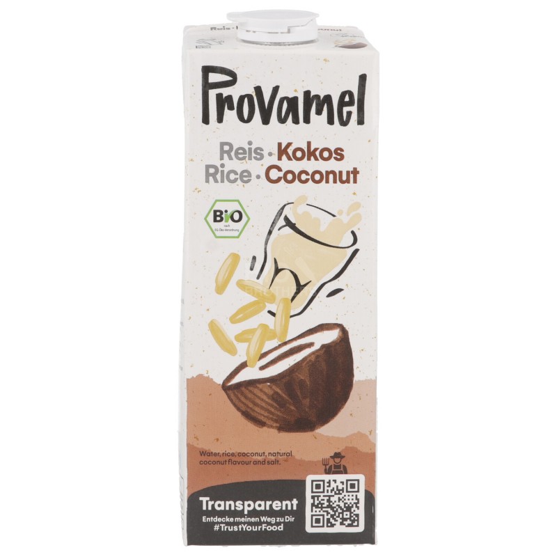 BEVANDA RISO COCCO BIOLOGICA SENZA GLUTINE 1L PROVAMEL