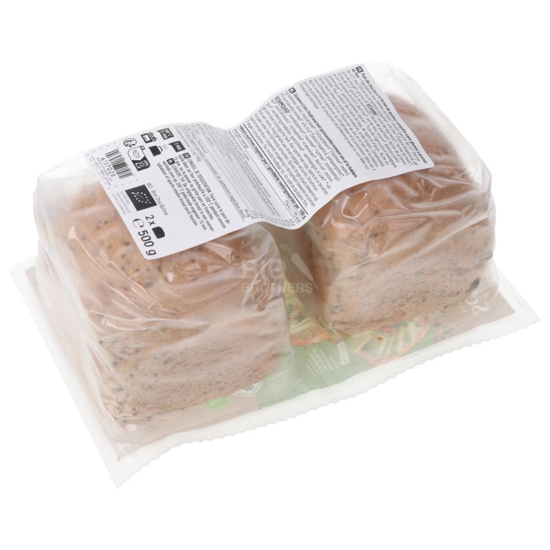 Pane Senza Glutine con Pasta Madre e semi biologico