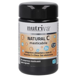 INTEGRATORE NATURAL C MASTICABILE 60CMP NUTRIVA
