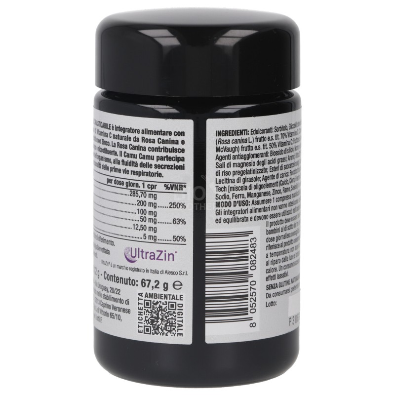 INTEGRATORE NATURAL C MASTICABILE 60CMP NUTRIVA