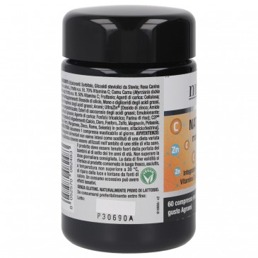 INTEGRATORE NATURAL C MASTICABILE 60CMP NUTRIVA INTEGRATORE NATURAL C MASTICABILE 60CMP NUTRIVA