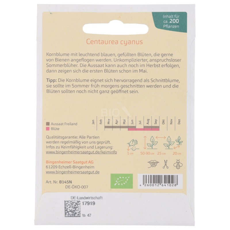 FIORDALISO SEMENTI DEMETER BINGENHEIMER