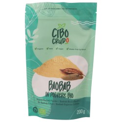 Baobab crudo in polvere