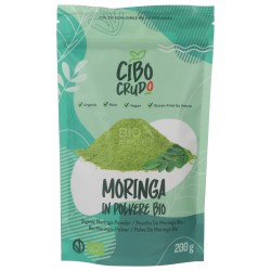 Moringa cruda in polvere