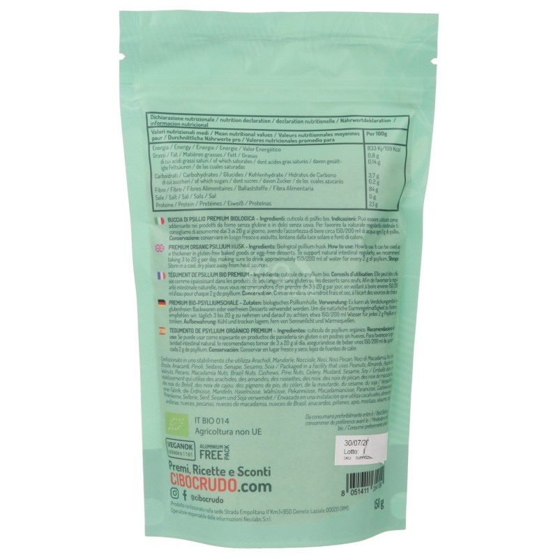 Buccia di Psillio Bio