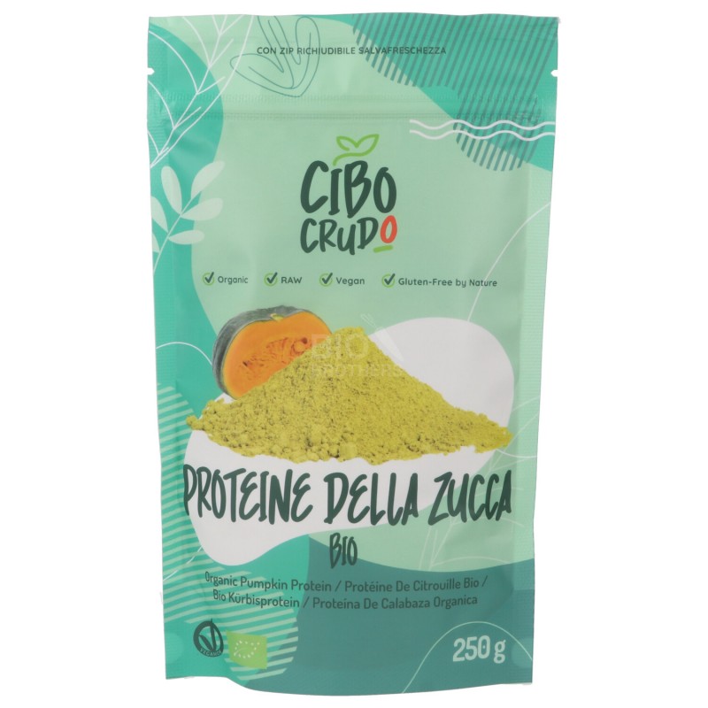 PROTEINE DELLA ZUCCA 250GR CIBOCRUDO