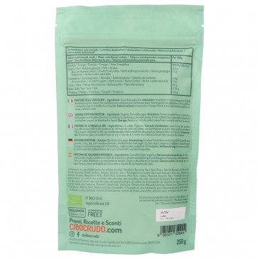 PROTEINE DELLA ZUCCA 250GR CIBOCRUDO PROTEINE DELLA ZUCCA 250GR CIBOCRUDO