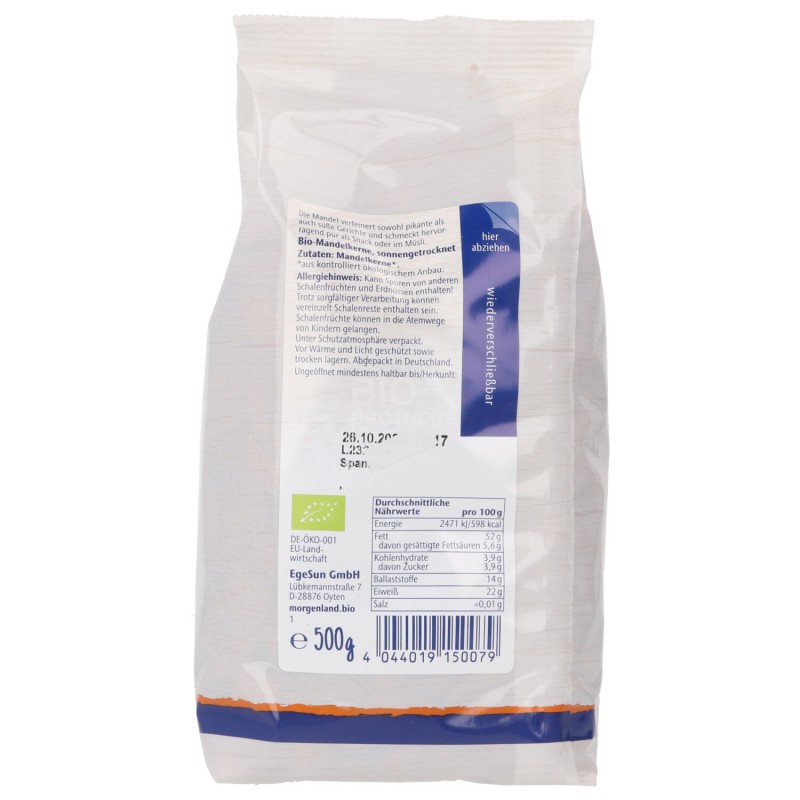 Mandorle Biologiche Sgusciate sacchetto grande