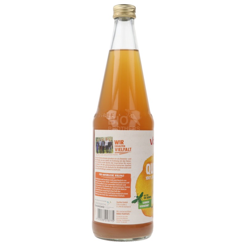SUCCO DI MELA COTOGNA BIO 700ML VOELKEL