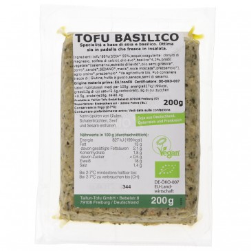 Tofu al Basilico