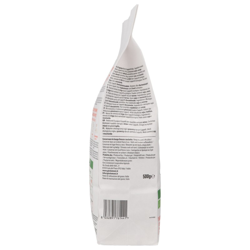 MEZZE MANICHE SE. CAPPELLI 500GR