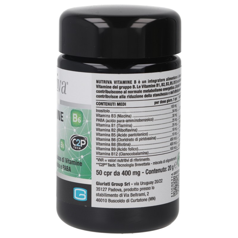 VITAMINA B 50CMP NUTRIVA