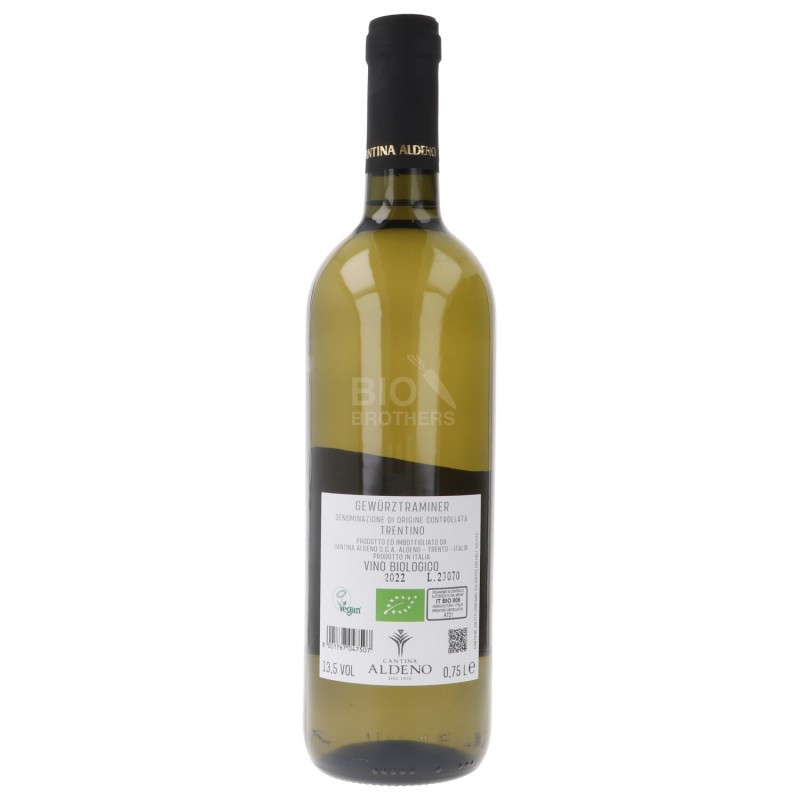 Gewürztraminer D.O.C. vino bianco biologico
