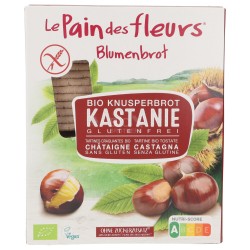 Tartine tostate alla castagna Bio tipo estruse