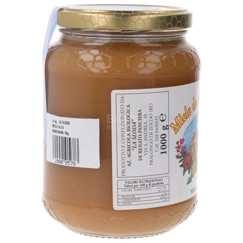 MIELE ALTA MONTAGNA 1KG LASLODA