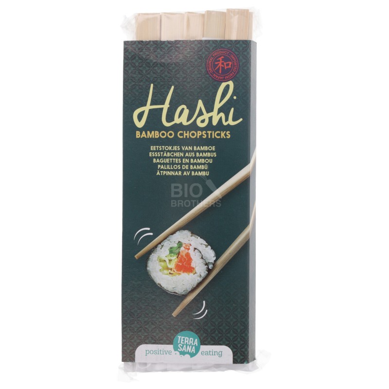 HASHI BACCHETTE PER MANGIARE IN BAMBU'