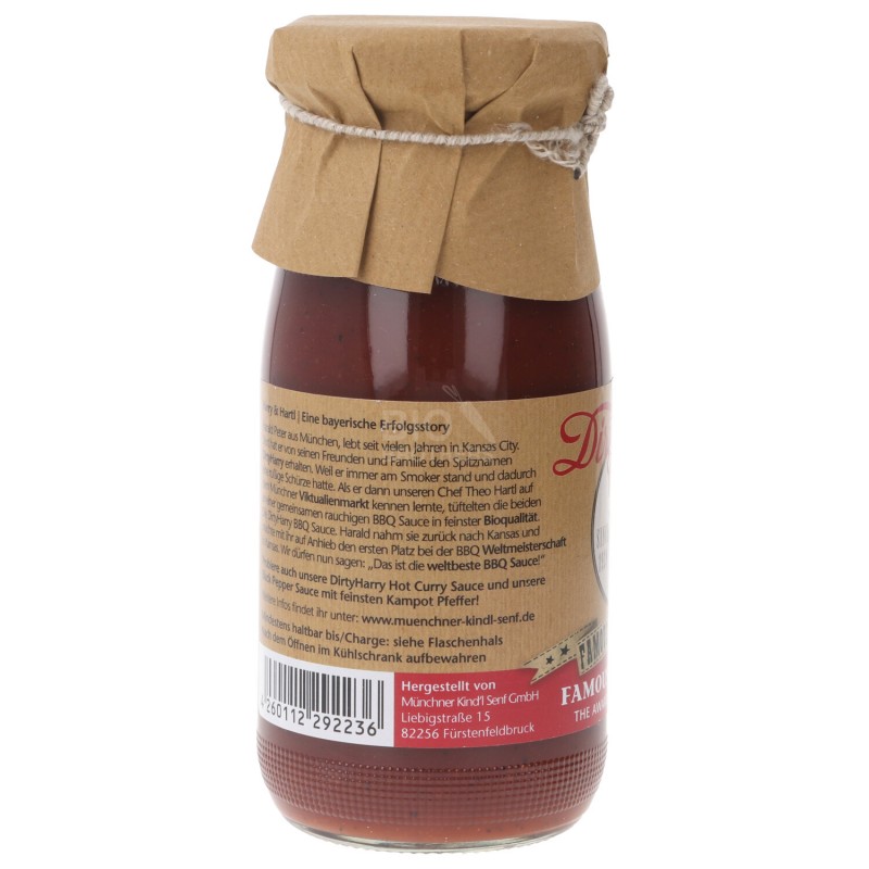 DIRTY HARRY BBQ SALSA BIO 250ML M.KINDL
